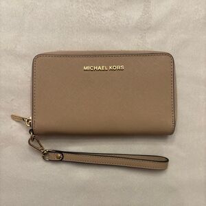 Michael Kors Tan Wallet | Classic Designer Accessory
